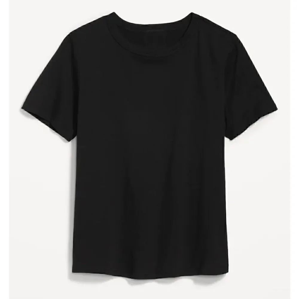 Old Navy Tshirt Womens XS 3-Pack Petite White Gray Black Short Sleeve Bundle NWT